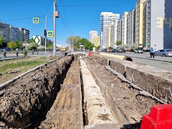 В Кургане заменили 175 метров изношенных трубопроводов В Кургане заменили 175 метров изношенных трубопроводов
