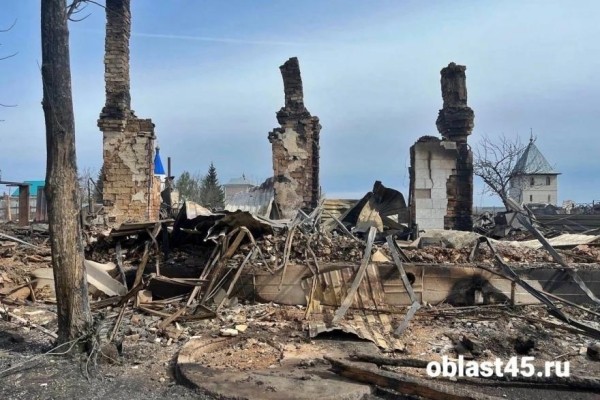 Погорельцы Смолино могут получить землю в черте Кургана