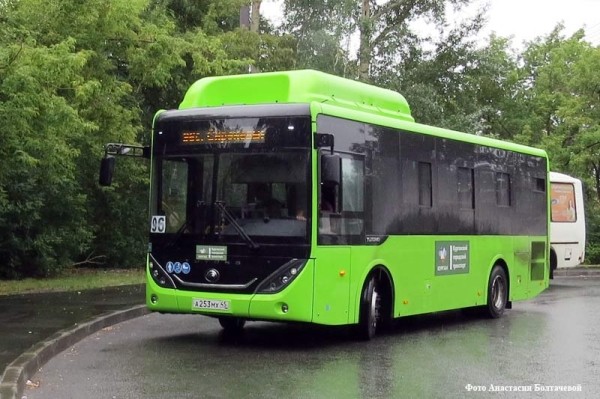 На улицах Кургана появились еще десять новых автобусов