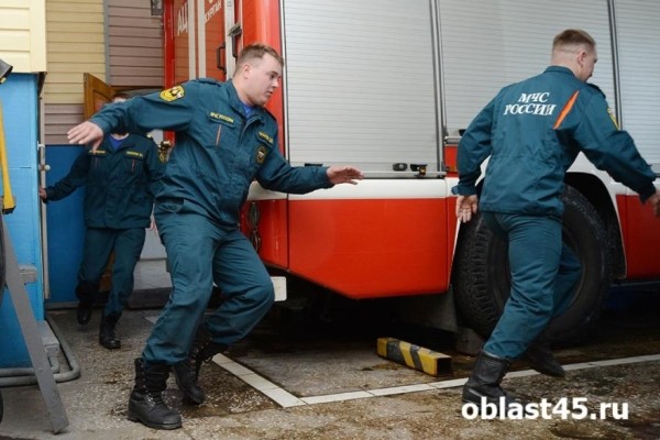 В Кургане сгорел известный автосалон В Кургане сгорел известный автосалон
