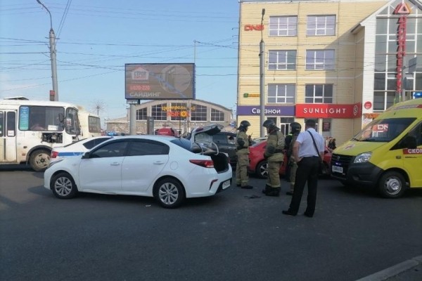 После ДТП в центре Кургана беременную девушку увезли в Перинатальный центр