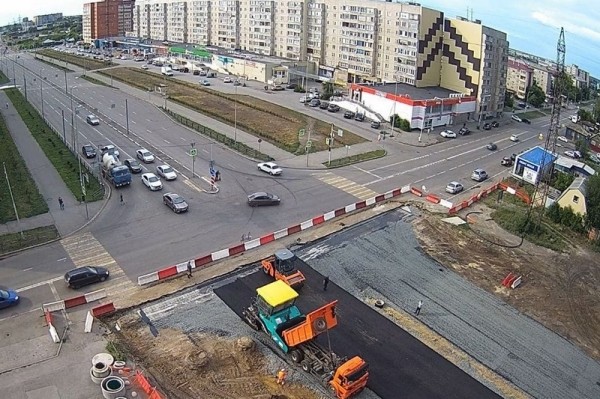 Продолжение улицы Бурова-Петрова в сторону ул. Куйбышева в Кургане готово наполовину