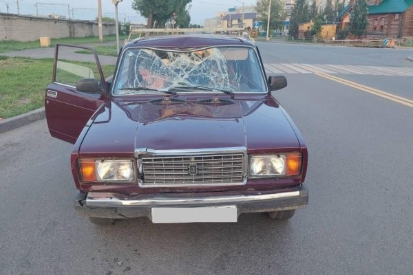 В Кургане сбили двух велосипедистов