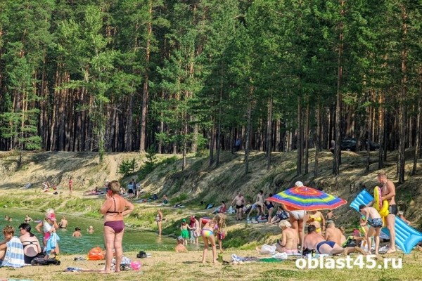 На Голубых озёрах в Кургане строят современную базу отдыха