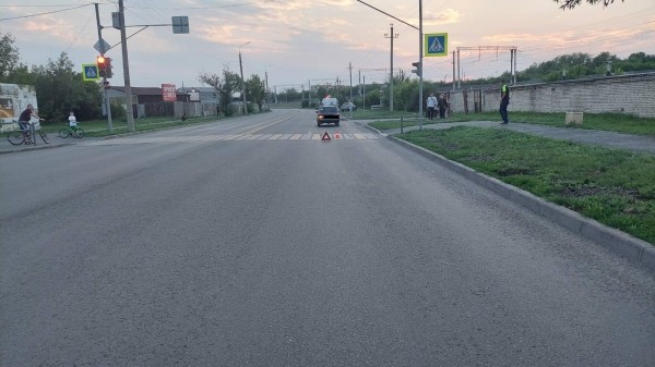 В Кургане сбили двух велосипедистов