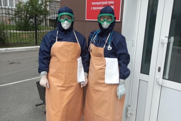 Если вдруг инфекция: в курганской больнице прошли учения на случай ЧС Если вдруг инфекция: в курганской больнице прошли учения на случай ЧС