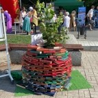  В День города Кургана на Троицкой площади празднуют Яблочный Спас 