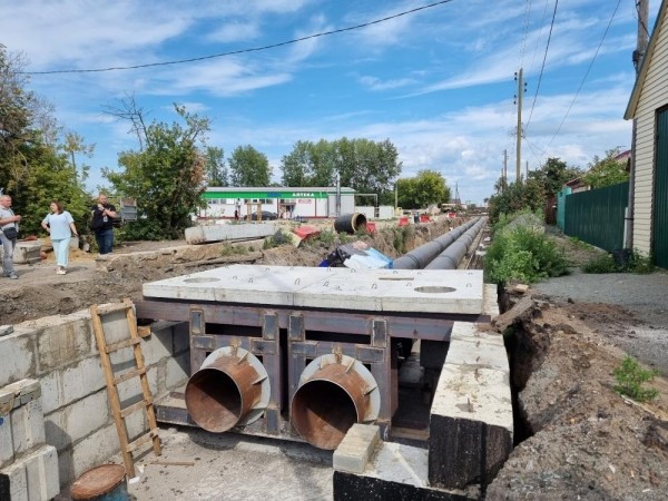 Курганские теплоэнергетики завершают ремонт на улице Правды Курганские теплоэнергетики завершают ремонт на улице Правды