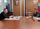 
											Губернатор Вадим Шумков и глава Минстроя России Ирек Файзуллин провели рабочую встречу									