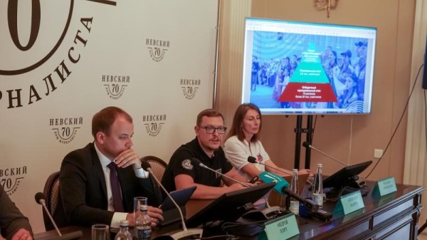 В &laquo;Доме журналиста&raquo; в Санкт-Петербурге состоялась пресс-конференция Фестиваля ГТО среди семейных команд-2023