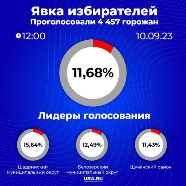 В Курганской области избирком раскрыл данные по явке на голосование В Курганской области избирком раскрыл данные по явке на голосование