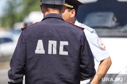 На дороге между Шадринском и Далматово в кювет слетел автомобиль. Видео