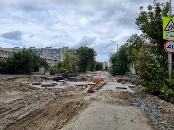 В Кургане скоро финиширует ремонт тепломагистрали на улице Горького В Кургане скоро финиширует ремонт тепломагистрали на улице Горького