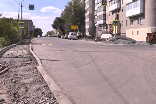 Дорогу в школу по улице Мяготина в Кургане отремонтируют к середине осени