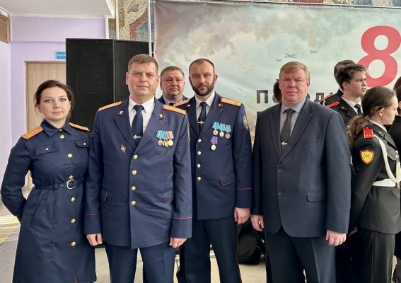 Сотрудники следственного управления и ветераны следствия посетили мероприятие, приуроченное к 80-летию Победы Красной Армии в Курской битве