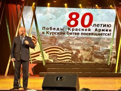 Сотрудники следственного управления и ветераны следствия посетили мероприятие, приуроченное к 80-летию Победы Красной Армии в Курской битве