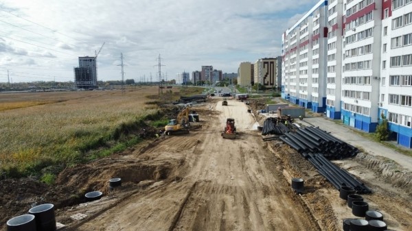 Губернатор Вадим Шумков проверил, как строят улицу Витебского в Кургане Губернатор Вадим Шумков проверил, как строят улицу Витебского в Кургане