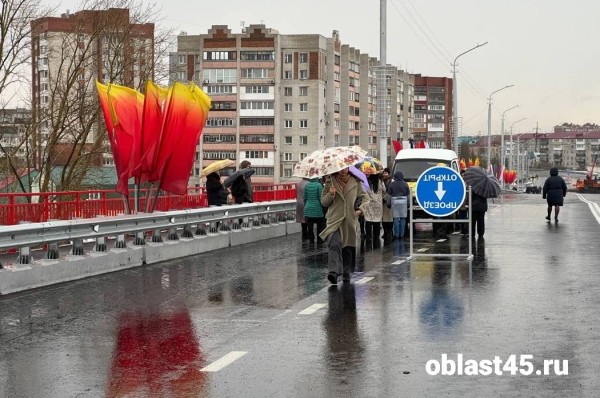 В Кургане открыли Бурово-Петровский мост