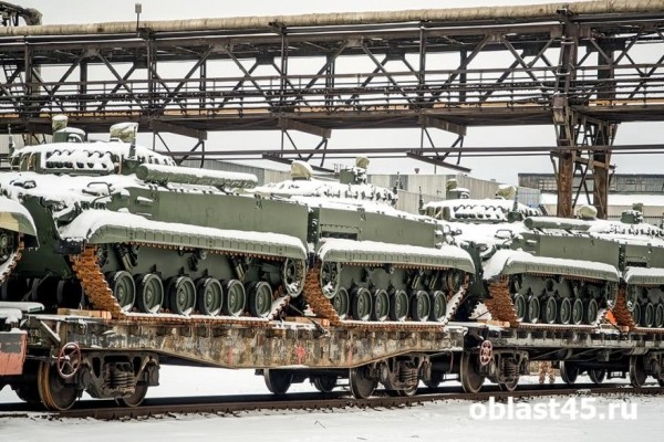 Курганмашзавод презентовал обновлённые БМП-3