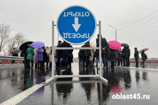 В Кургане открыли Бурово-Петровский мост