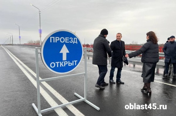 В Кургане открыли Бурово-Петровский мост