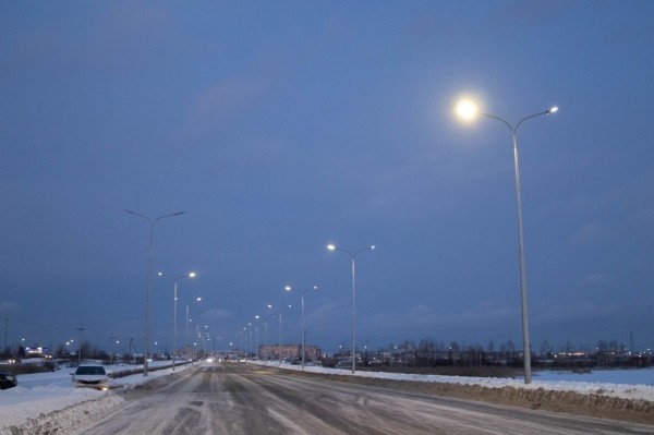В Кургане открыли новую дорогу в Заозёрном