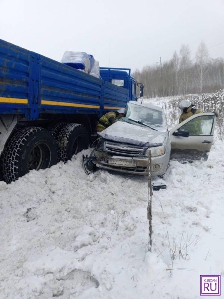В Курганской области погибли два водителя