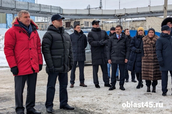 Шумков в Кургане на территории бывшего КЗКТ открыл новые производства труб