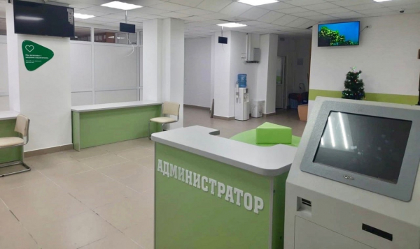 В первой курганской поликлинике сделали холл за два миллиона