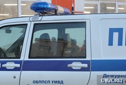 Курганские полицейские попали в ДТП на служебном УАЗе. Видео