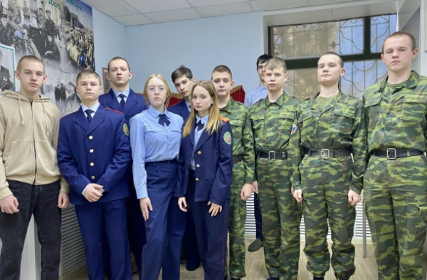 Кадеты СК России посетили музей поискового отряда &laquo;Родина&raquo;