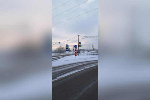В Кургане установили новый светофор В Кургане установили новый светофор