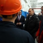 
											В Курганском индустриальном парке запустили две новых линии по выпуску востребованных в разных сферах полиэтиленовых и полимерно-армированных труб большого диаметра									