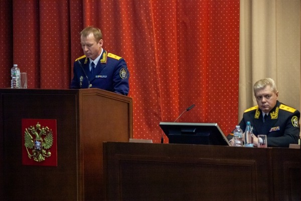Председатель СК России провел заседание коллегии по итогам работы ведомства в 2023 году 