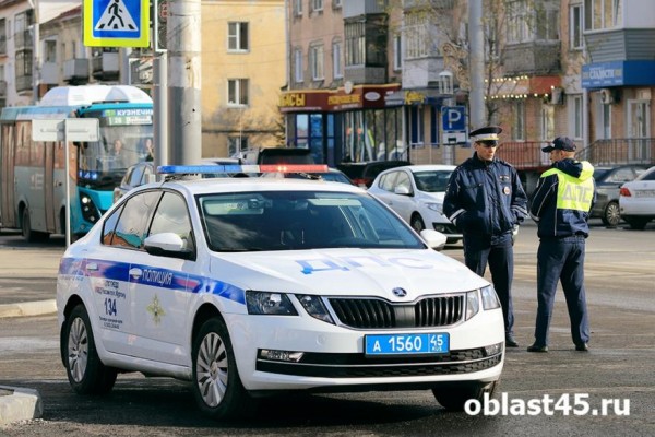 Курганские сотрудники ГИБДД обратились к жителям города