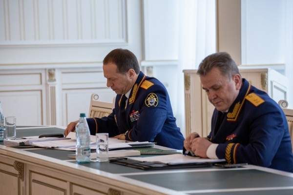 Председатель СК России провел заседание коллегии по итогам работы ведомства в 2023 году 