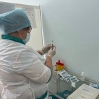 Жители Курганской области, находящиеся в пунктах временного размещения, проходят вакцинацию против вирусного гепатита А
Жители Курганской области, находящиеся в пунктах временного размещения, проходят вакцинацию против вирусного гепатита А