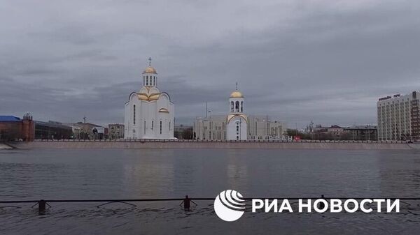 Уровень воды в реке Тобол в районе Кургана снизился на 25 см и составил 959 см