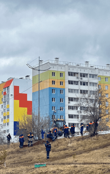 В Кургане спасли провалившегося под лёд мужчину