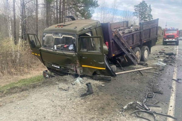 На курганской трассе произошла авария, в которой погибли два человека