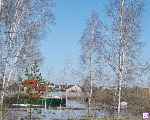 Рост уровня воды в Тоболе около Кургана остановился