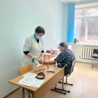 Жители Курганской области, находящиеся в пунктах временного размещения, проходят вакцинацию против вирусного гепатита А
Жители Курганской области, находящиеся в пунктах временного размещения, проходят вакцинацию против вирусного гепатита А