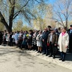 В Курганской области почтили память ликвидаторов аварии на Чернобыльской АЭС
В Курганской области почтили память ликвидаторов аварии на Чернобыльской АЭС