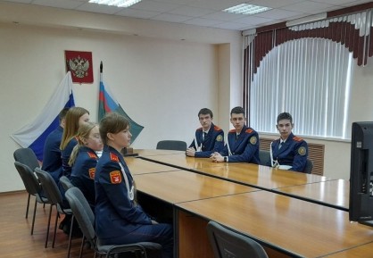 Образовательный проект Следственного комитета Российской Федерации &laquo;Патриоты Отечества&raquo; связал кадет профильных кадетских классов из Кургана и Ставрополья 