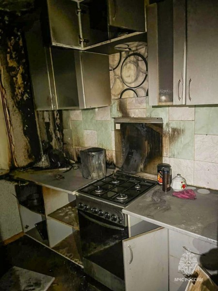 В Кургане электрический чайник стал причиной пожара