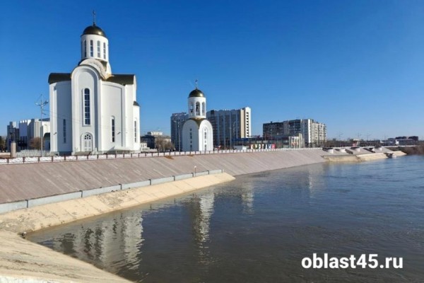 Тобол в Кургане дошёл до уровня 799 см