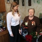 
											Члены правительства Курганской области поздравляют ветеранов войны с Днем Победы									