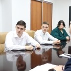 
											Заместитель губернатора Сергей Гаврин встретился со студентами, которые проходят стажировку в органах исполнительной власти									