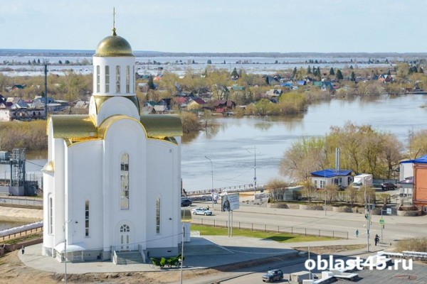 Уровень воды в реке Тобол за 12 часов опустился на 6 см
