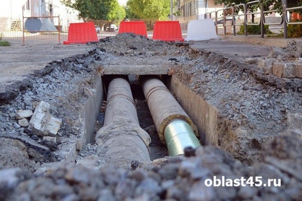 В Кургане проверят на прочность участок теплосети по Савельева 